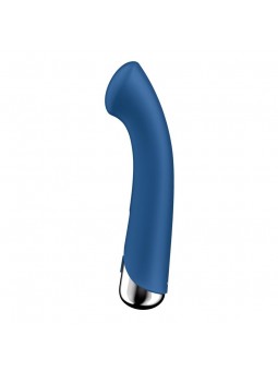 Spinning G Spot 1 Vibrador y Rotador Azul