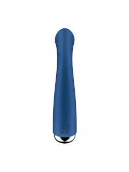 Spinning G Spot 1 Vibrador y Rotador Azul