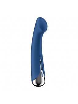 Spinning G Spot 1 Vibrador y Rotador Azul