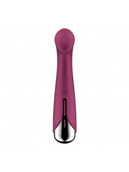 Spinning G Spot 1 Vibrador y Rotador Rojo