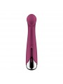 Spinning G Spot 1 Vibrador y Rotador Rojo