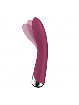 Spinning Vibe 1 Vibrador y Rotador Rojo