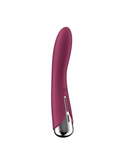 Spinning Vibe 1 Vibrador y Rotador Rojo