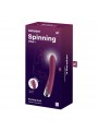 Spinning Vibe 1 Vibrador y Rotador Rojo