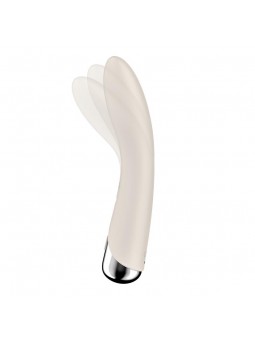 Spinning Vibe 1 Vibrador y Rotador Beige