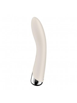 Spinning Vibe 1 Vibrador y Rotador Beige