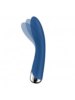 Spinning Vibe 1 Vibrador y Rotador Azul