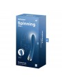 Spinning Vibe 1 Vibrador y Rotador Azul