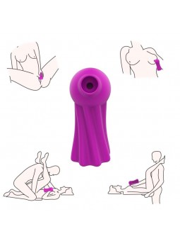 Boo Succionador de Clitoris USB Silicona Purpura