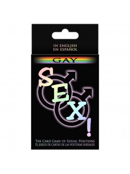 Juego de cartas Gay Sex Card Game EN ES