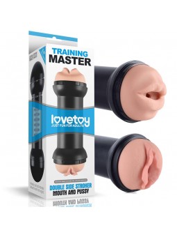 Masturbador Doble Training Master Vagina y Boca