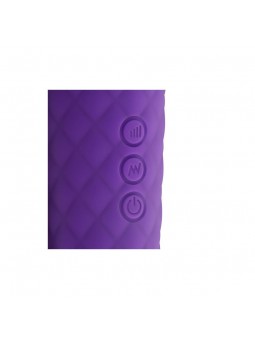 Mini Masajeador 18 Vibraciones Purpura