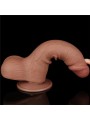 Dildo Sliding Skin 75 Marron