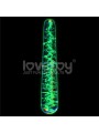 Dildo de Cristal que Brilla en la Oscuridad Dark Twilight Slim Fantasy