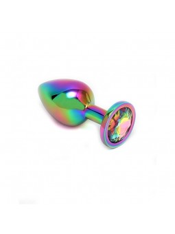 Plug anal con joya Arcoiris Pisa Rainbow
