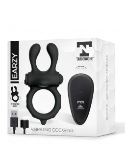 Earzy Anillo Vibrador con Control Remoto USB Magnetico Silicona