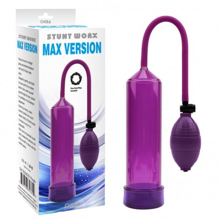 Bomba de Succion para el Pene MAX Version Purpura