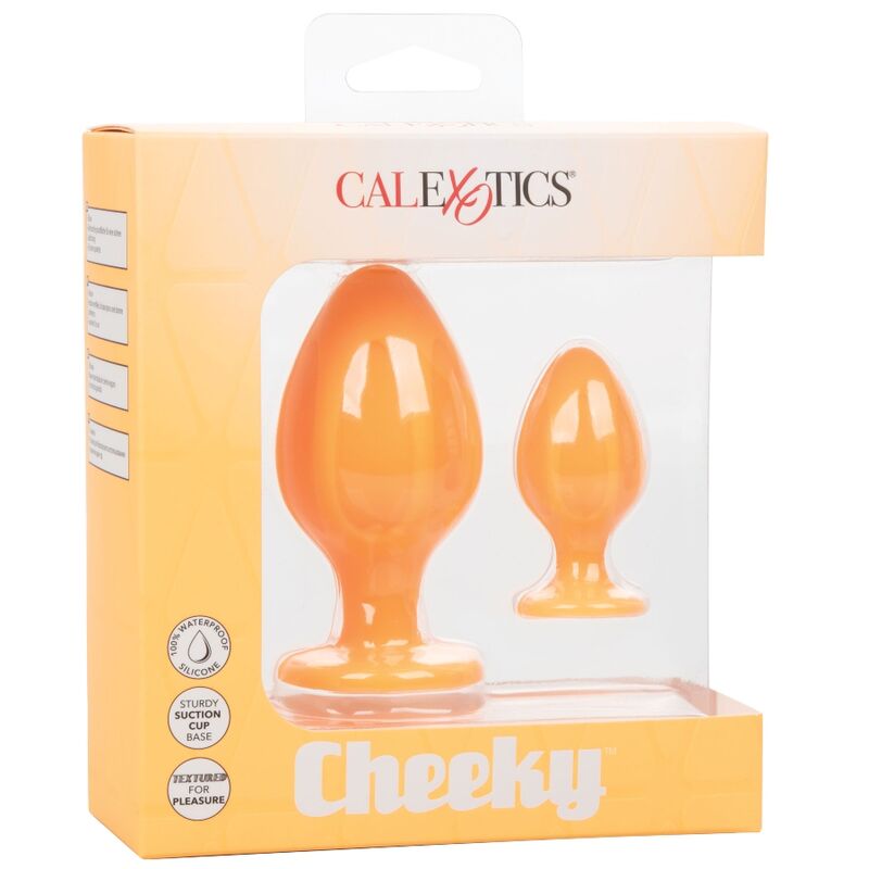 CALEXOTICS - CHEEKY PLUGS ANALES NARANJA