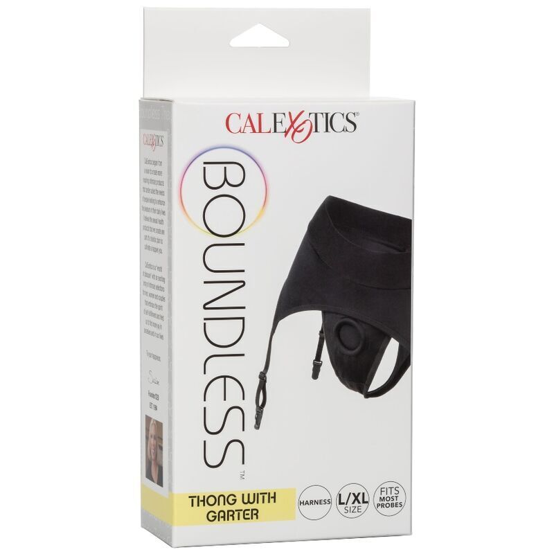 CALEXOTICS - BOUNDLESS ARNES TANGA CON LIGUERO S/M