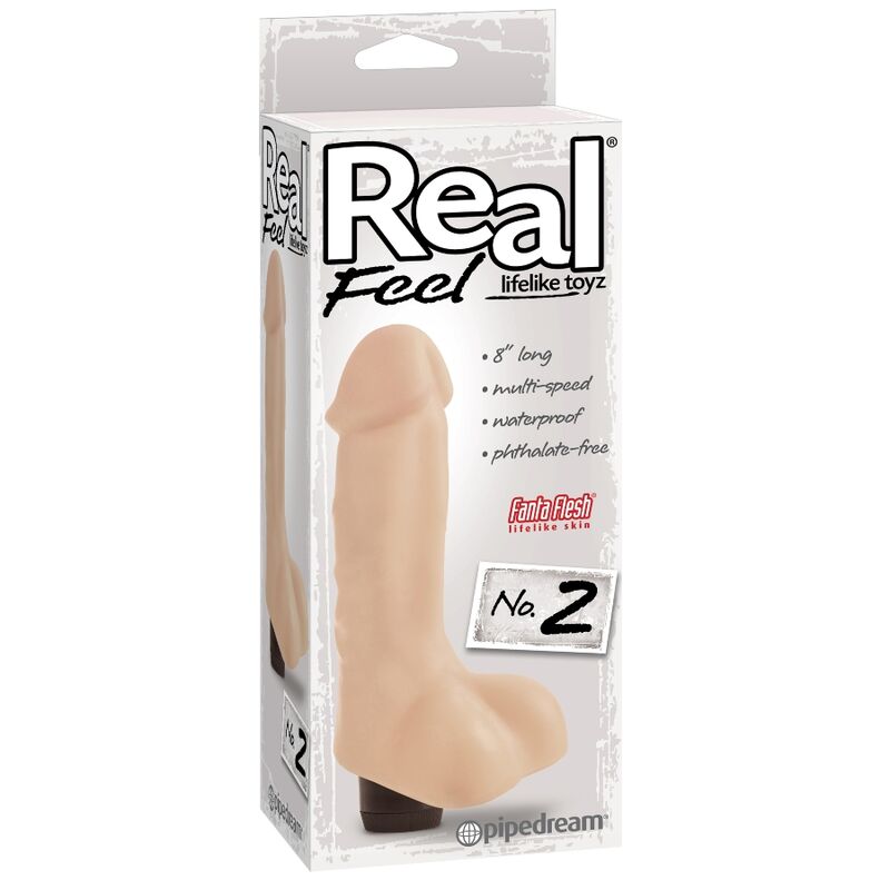 REAL FEEL - LIFELIKE TOYZ VIBRATOR NUM 2 NATURAL