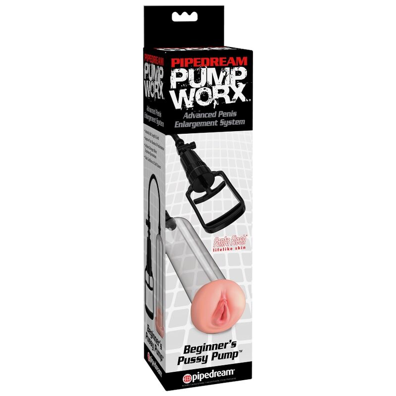 PUMP WORX ERECTION PUMP WITH VAGINA FOR BEGINNERS 