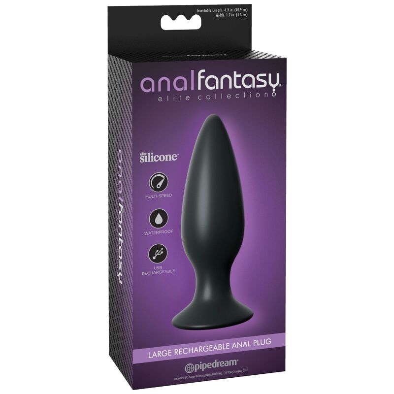 ANAL FANTASY ELITE COLLECTION - PLUG ANAL RECARGABLE