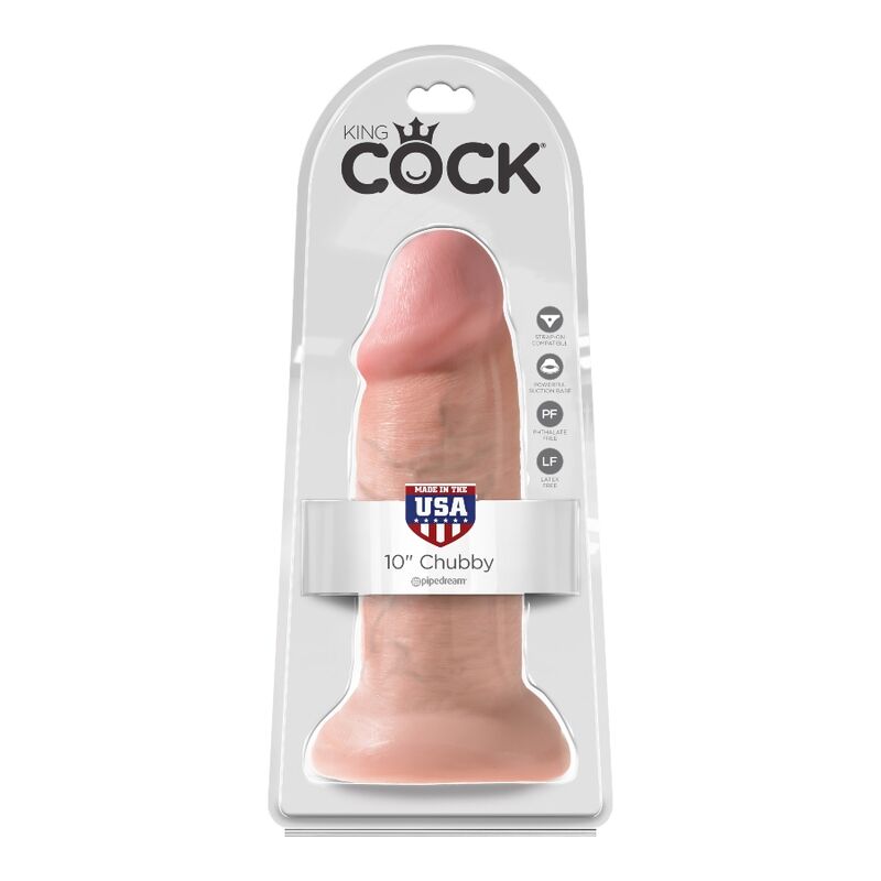 KING COCK - DILDO REALISTICO CHUBBY 25.4 CM