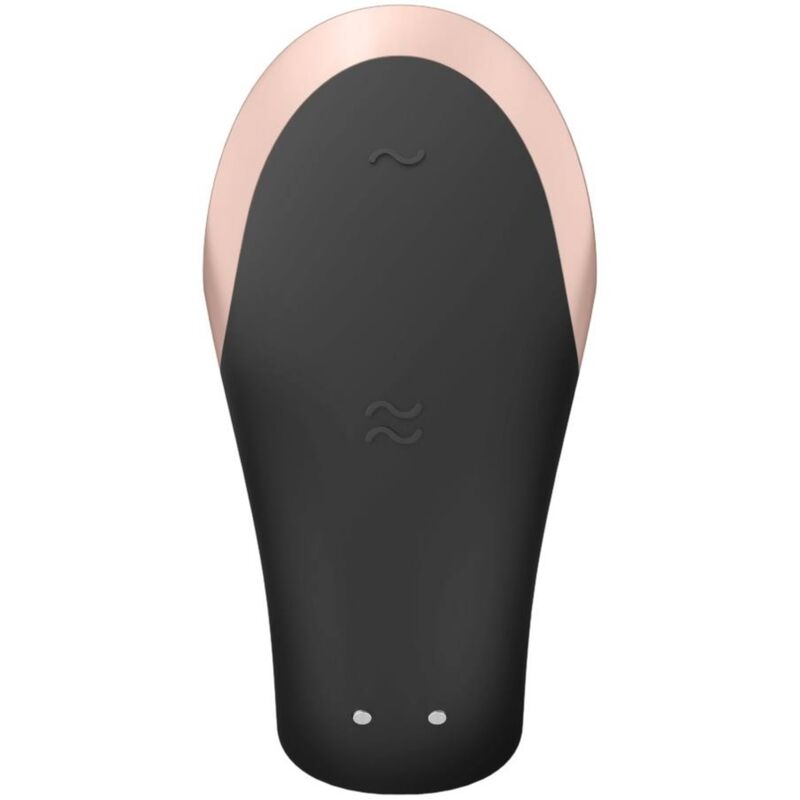 SATISFYER - APP DOUBLE LOVE VIBRADOR PAREJAS LUXURY NEGRO