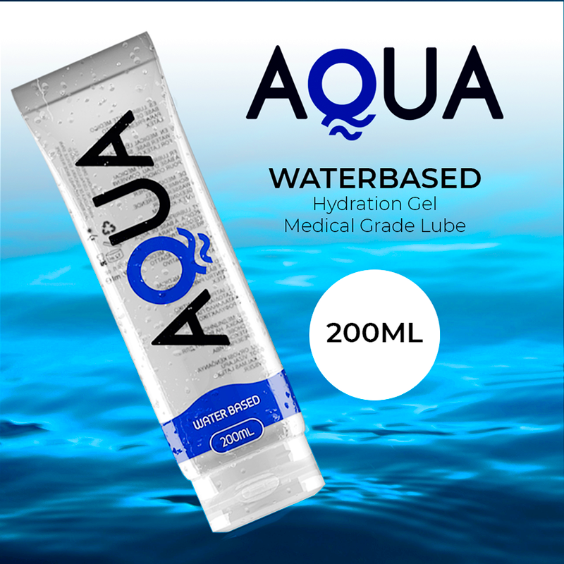 AQUA QUALITY - WATER BASED LUBRICANT 200 ML