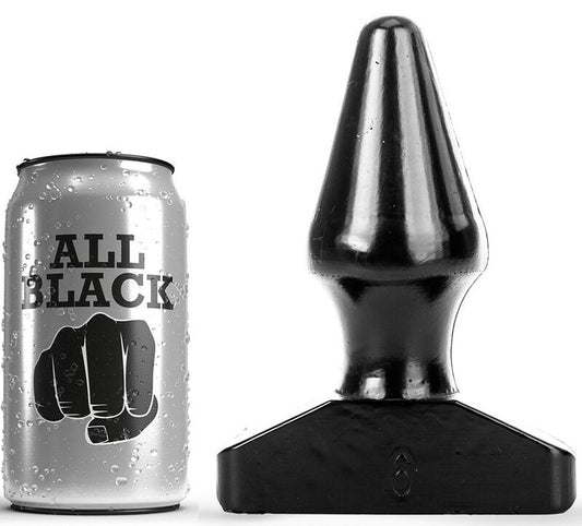 ALL BLACK - ANAL PLUG 15.5 CM