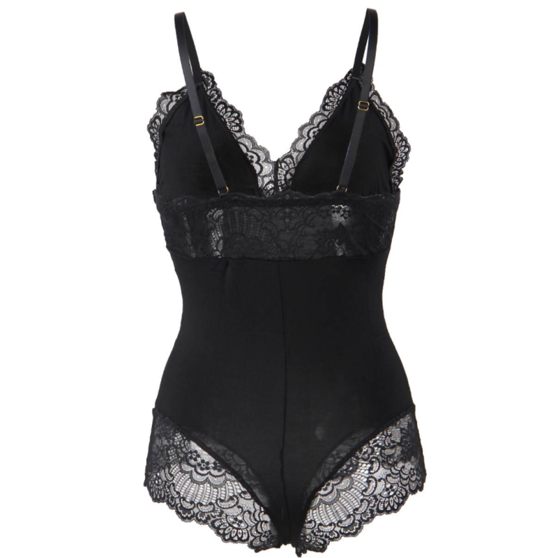 QUEEN LINGERIE - TEDDY DE ENCAJES S/M