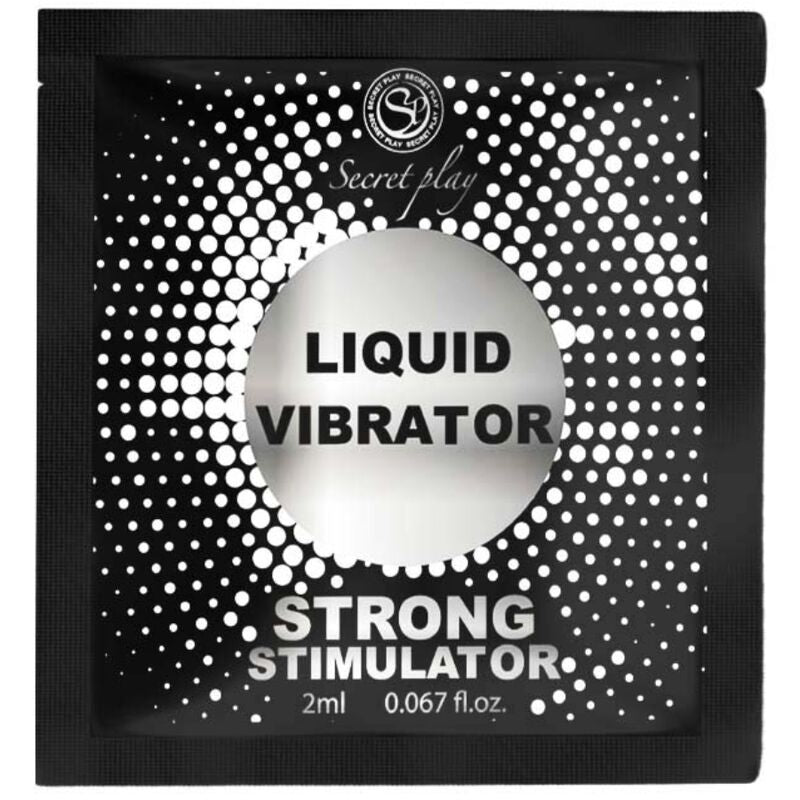 SECRETPLAY - STRONG LIQUID VIBRATOR SINGLE DOSE 2 ML