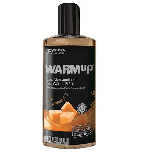 JOYDIVISION WARMUP - CARAMEL HEAT EFFECT MASSAGE OIL 150ML