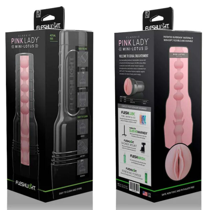 FLESHLIGHT - PINK LADY MINI-LOTUS MASTURBADOR