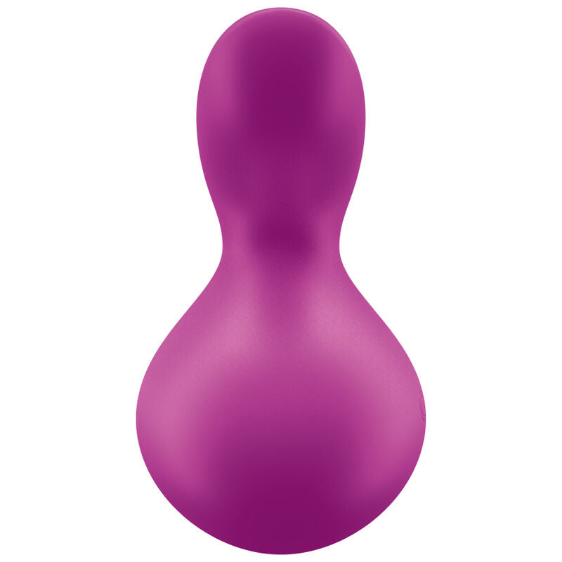 SATISFYER - VIVA LA VULVA 3 VIBRADOR LAY-ON VIOLETA