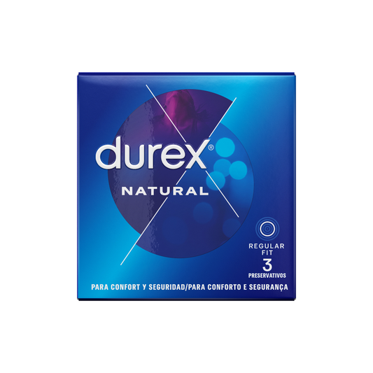 DUREX - NATURAL CLASSIC 3 UNIDADES