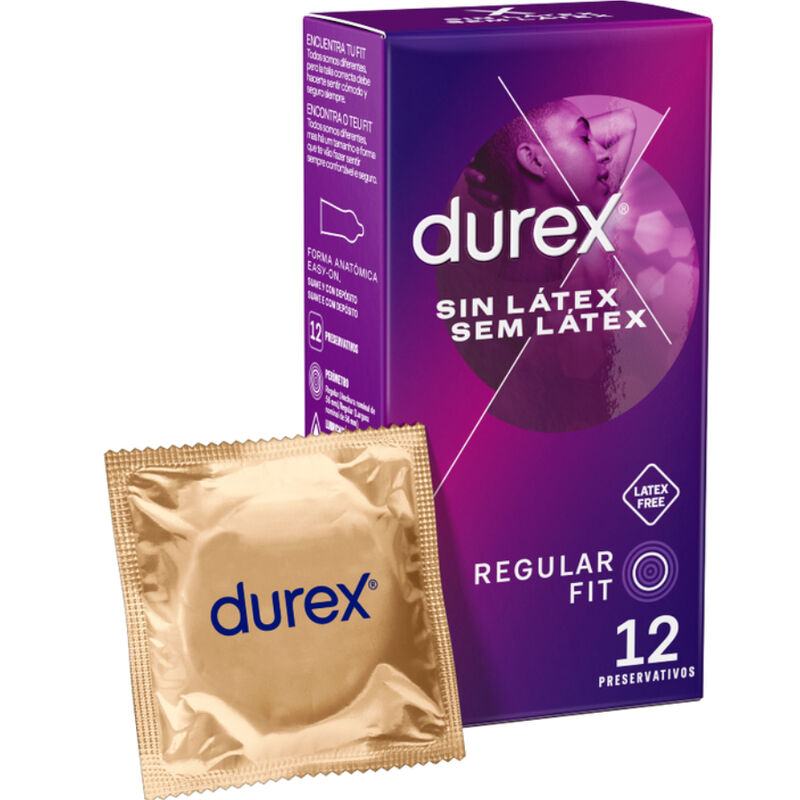 DUREX - PRESERVATIVOS SIN LATEX 12 UNIDADES