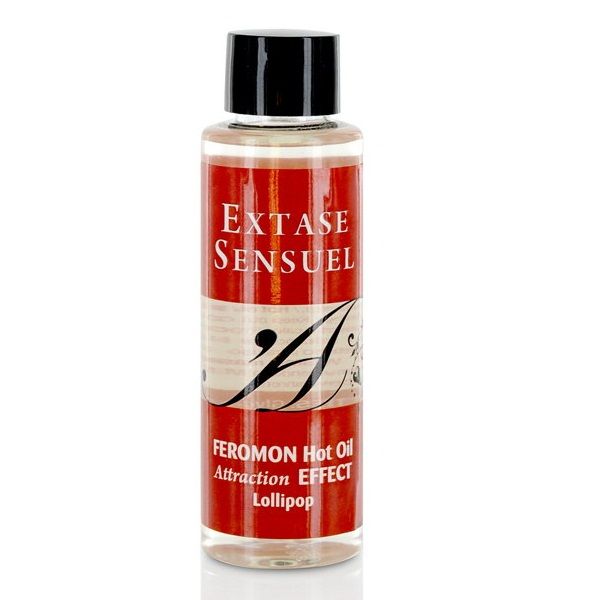 EXTASE SENSUAL - HEAT EFFECT MASSAGE OIL WITH PHEROMONES PIRULET 100 ML