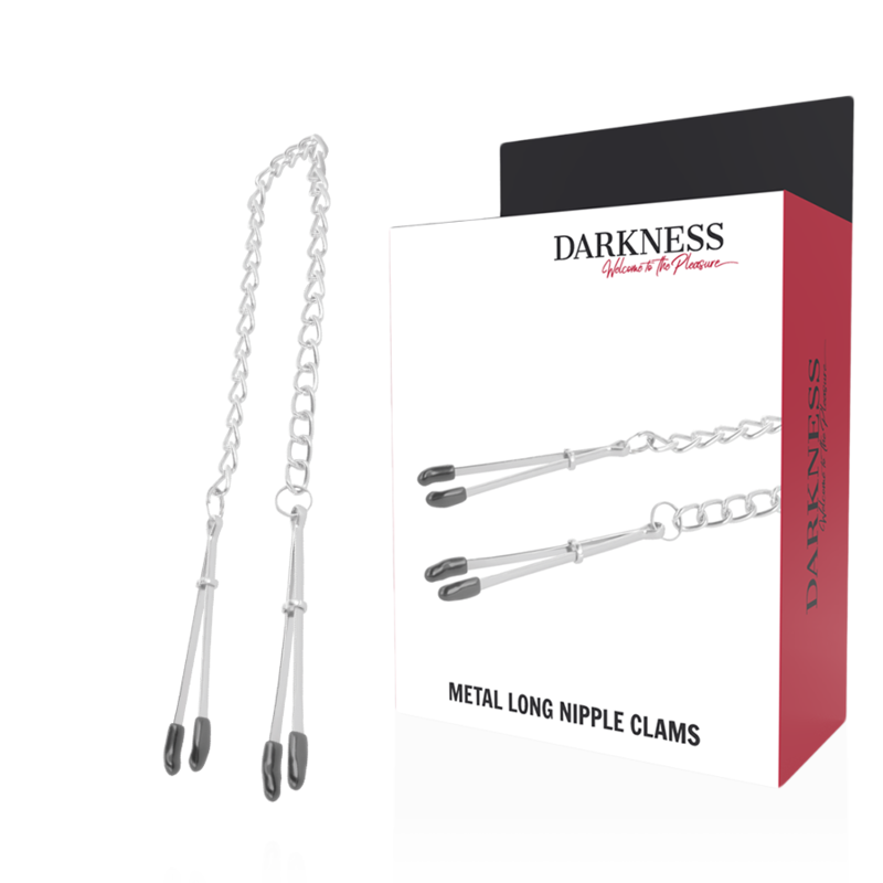 DARKNESS - ADJUSTABLE METAL NIPPLE CLAMPS