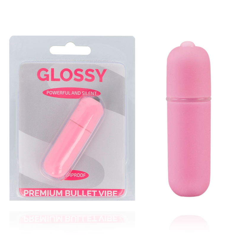 GLOSSY - PREMIUM VIBE VIBRATING BULLET 10V PINK