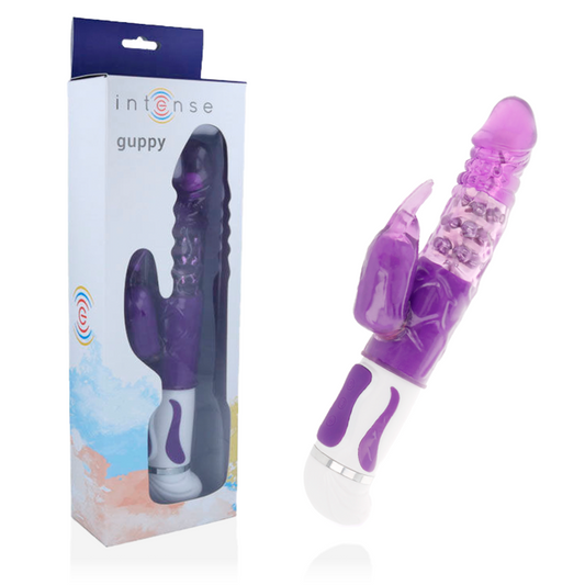 INTENSE - GUPPY VIBRATOR ROTATOR LILAC