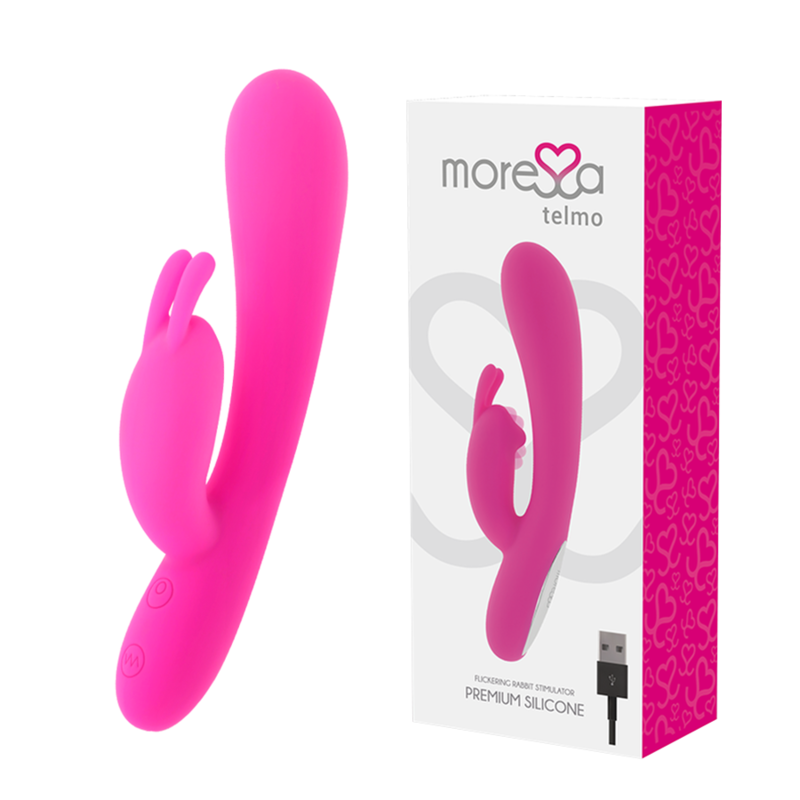 MORESSA - TELMO TICKLING CLITORIAL PREMIUM SILICONE RECHARGEABLE