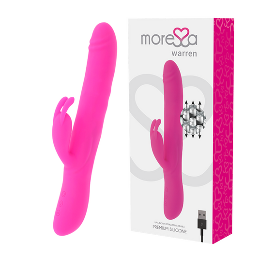 MORESSA - WARREN OSCILLATING AND POWERFUL VIBRATION PREMIUM RECHARGEABLE SILICONE THRUST