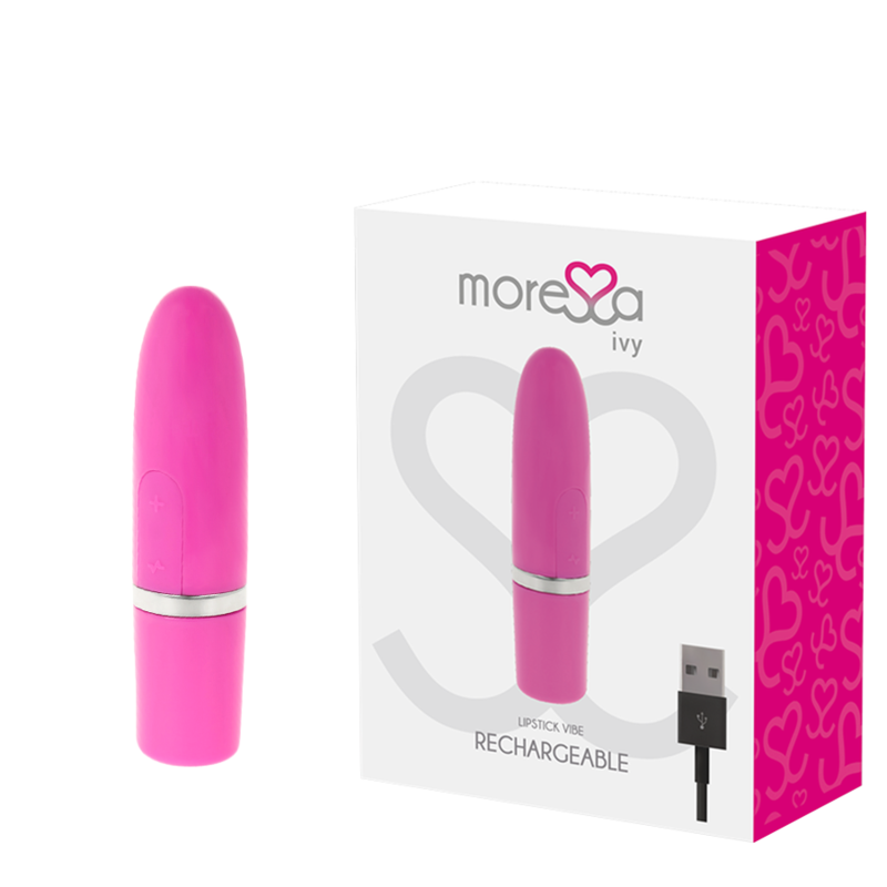 MORESSA - IVY TRAVEL LIP SIMULATOR MASSAGER PINK