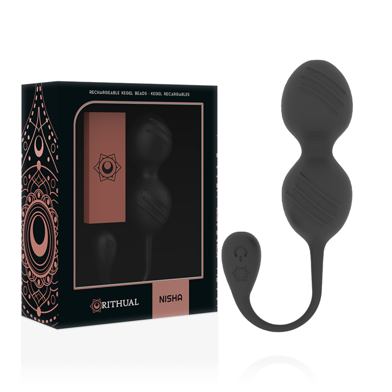 RITHUAL - NISHA ORCHID RECHARGEABLE VIBRATING KEGEL BALLS