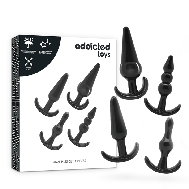 ADDICTED TOYS - SET 4 PLUGS ANALES