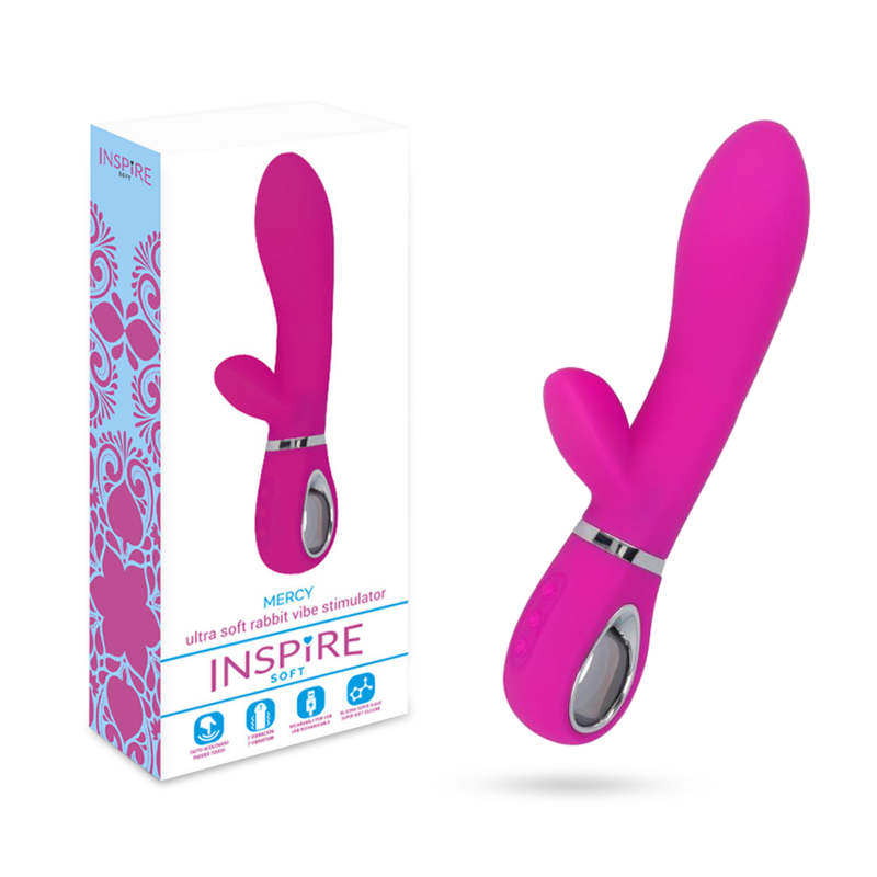 INSPIRE SOFT - MERCY VIBRADOR ROSA