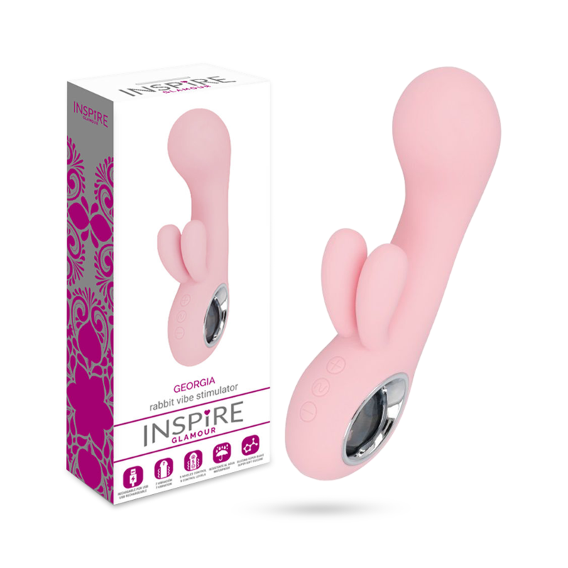 INSPIRE GLAMOR - GEORGIA PINK VIBRATOR