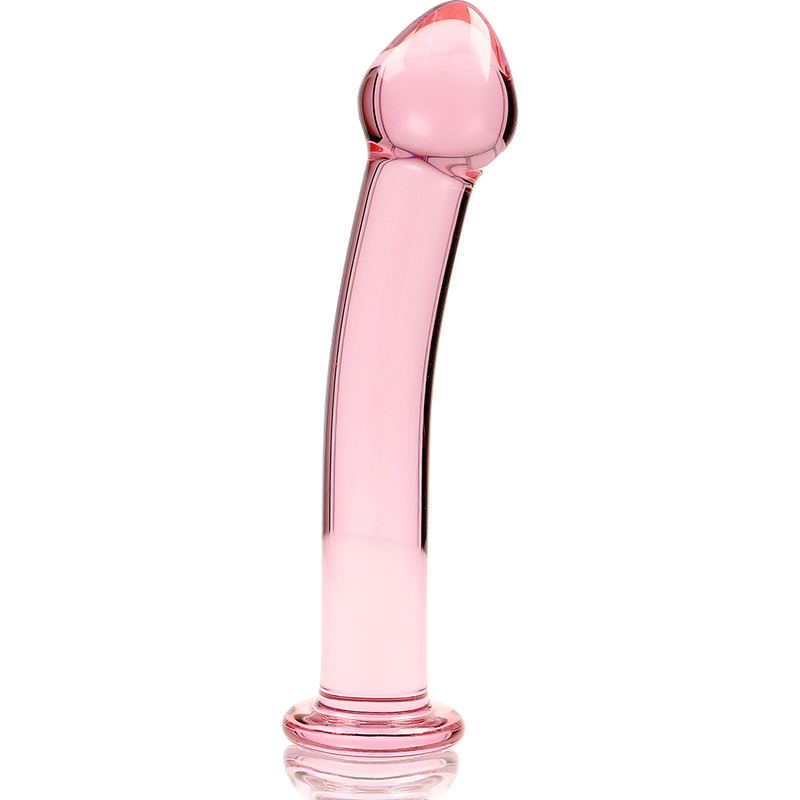 NEBULA SERIES BY IBIZA - MODELO 11 DILDO CRISTAL BOROSILICATO TRANSPARENTE 16 CM -O- 3 CM