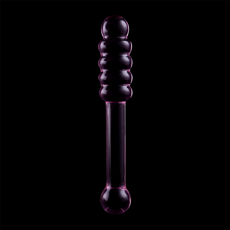 NEBULA SERIES BY IBIZA - MODELO 20 DILDO CRISTAL BOROSILICATO TRANSPARENTE 20.5 CM -O- 3 CM